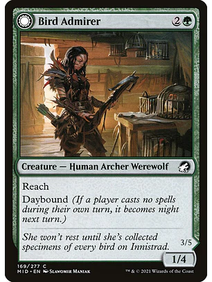 Bird Admirer // Wing Shredder | Inglés | NM | MID