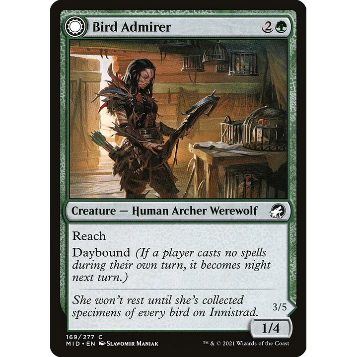 Bird Admirer // Wing Shredder | Inglés | NM | MID 1