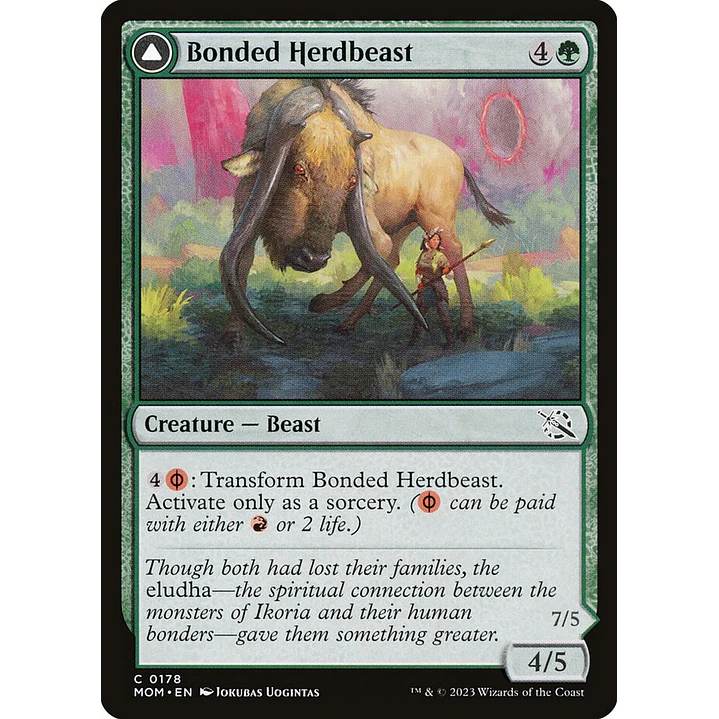 Bonded Herdbeast // Plated Kilnbeast | Inglés | NM | MOM 1
