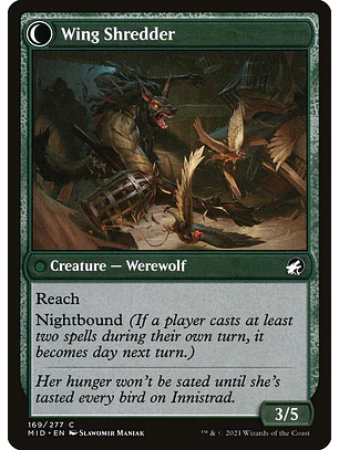 Bird Admirer // Wing Shredder | Inglés | NM | MID
