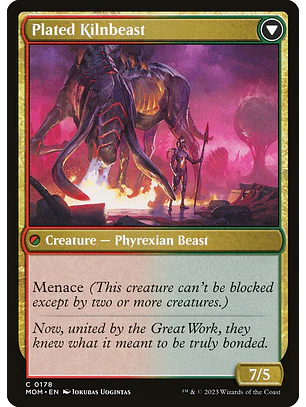 Bonded Herdbeast // Plated Kilnbeast | Inglés | NM | MOM