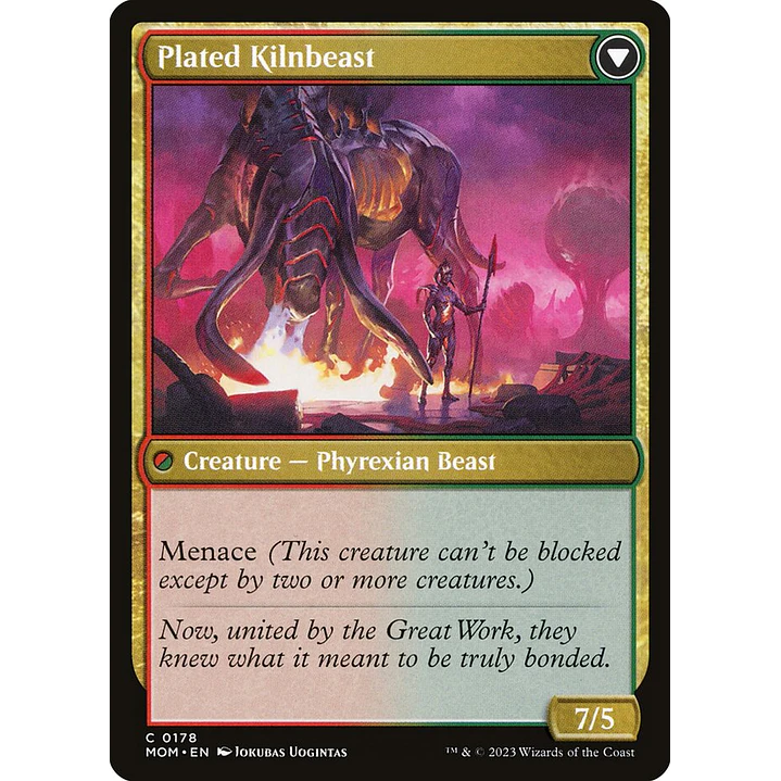 Bonded Herdbeast // Plated Kilnbeast | Inglés | NM | MOM 2