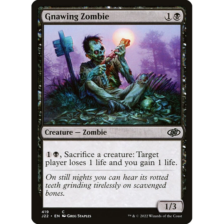Gnawing Zombie | Español | NM | J22 1