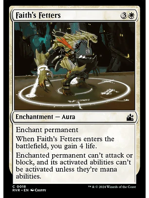 Faith's Fetters | Inglés | NM | RVR