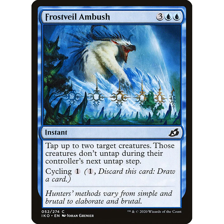 Frostveil Ambush | Español | NM | IKO 1