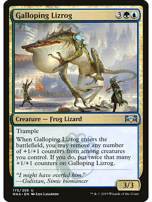 Galloping Lizrog | Inglés | NM | RNA