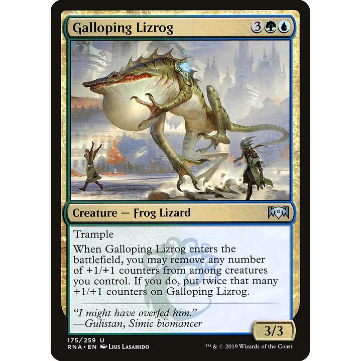 Galloping Lizrog | Inglés | NM | RNA 1