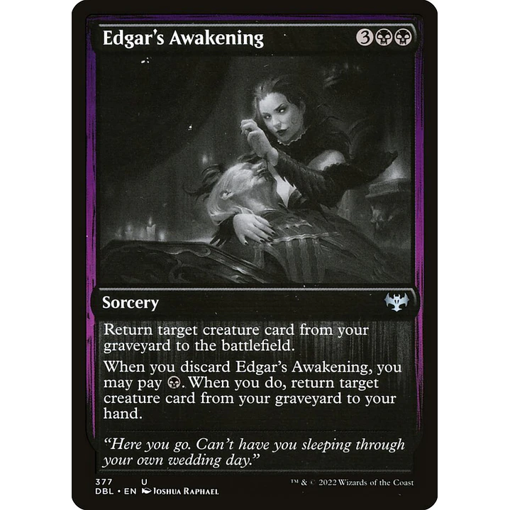Edgar's Awakening | Inglés | NM | DBL 1