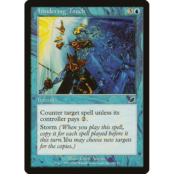 Hindering Touch (Retro Frame) | Español | NM | SCG 1