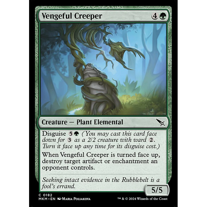 Vengeful Creeper (foil) | Inglés | NM | MKM 1