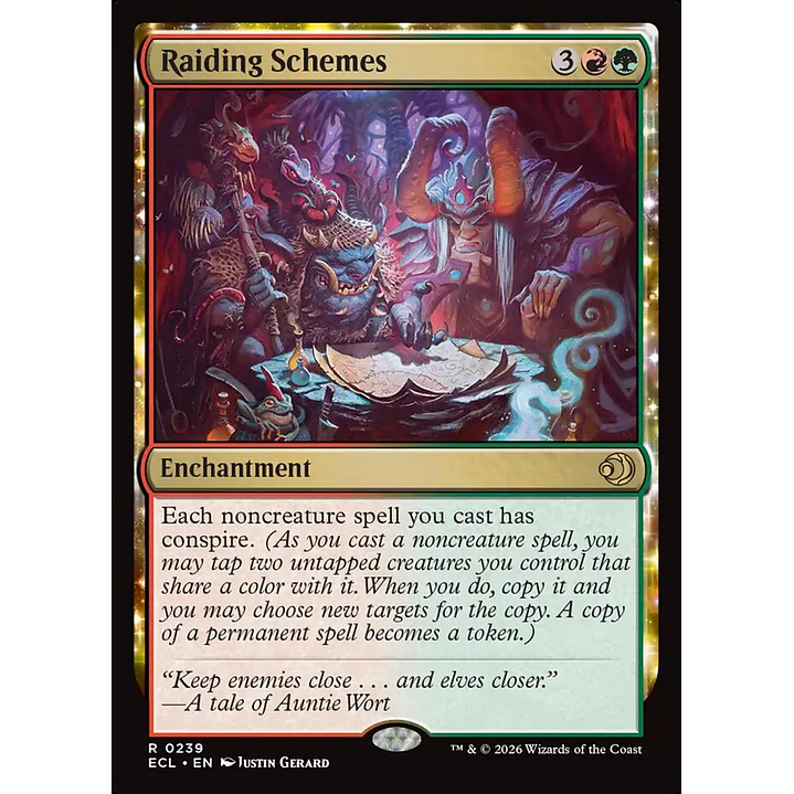 Raiding Schemes | Español | NM | ECL 1