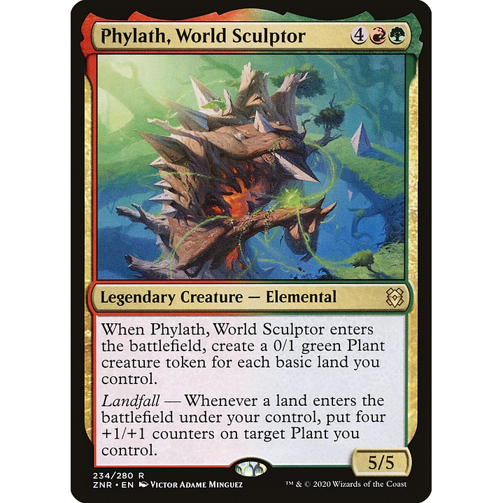 Phylath, World Sculptor | Español | NM | ZNR 1