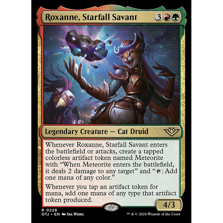Roxanne, Starfall Savant | Inglés | NM | OTJ 1
