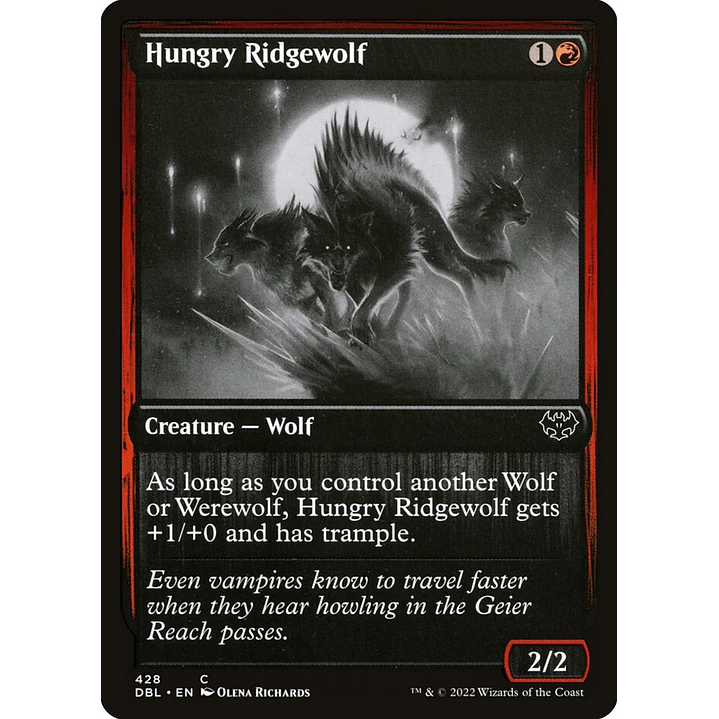 Hungry Ridgewolf | Inglés | NM | DBL 1