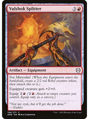 Vulshok Splitter | Español | NM | ONE