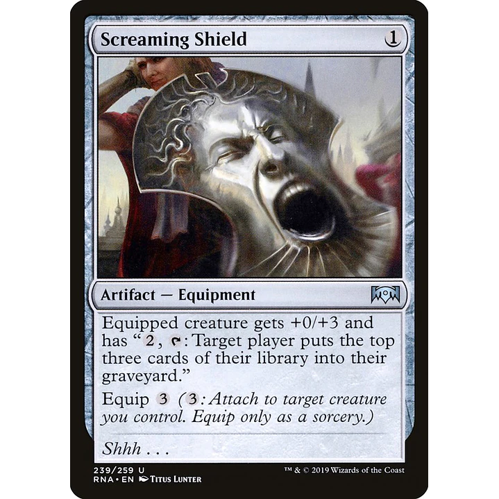 Screaming Shield | Inglés | NM | RNA 1