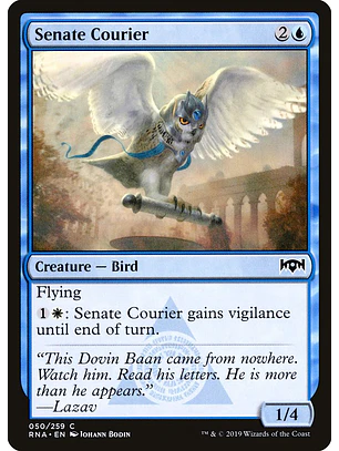 Senate Courier | Inglés | NM | RNA