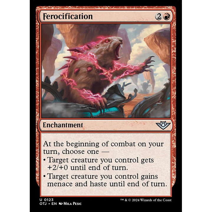 Ferocification | Español | NM | OTJ 1