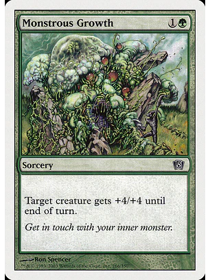 Monstrous Growth | Español | NM | 8ED