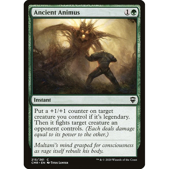 Ancient Animus | Inglés | NM | CMR 1