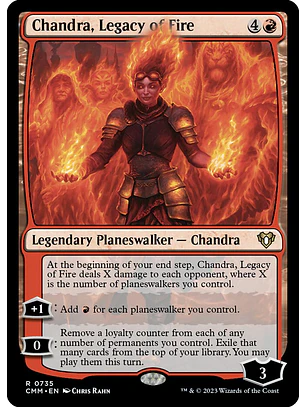Chandra, Legacy of Fire | Inglés | NM | CMM
