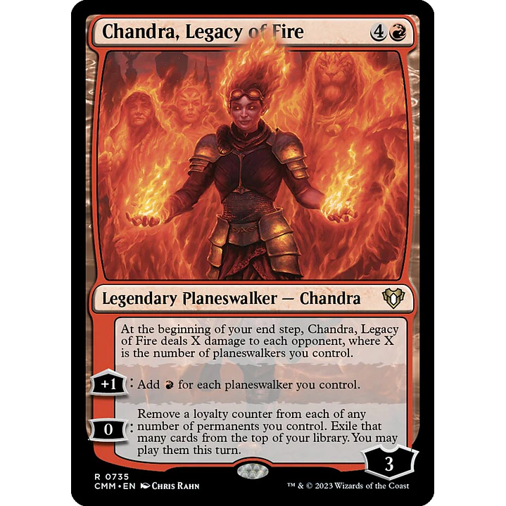 Chandra, Legacy of Fire | Inglés | NM | CMM 1