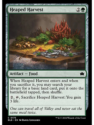 Heaped Harvest | Inglés | NM | BLB