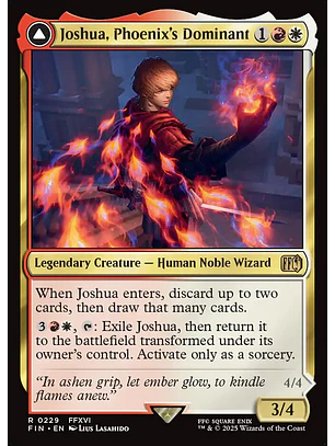 Joshua, Phoenix's Dominant // Phoenix, Warden of Fire (foil) | Inglés | NM | FIN