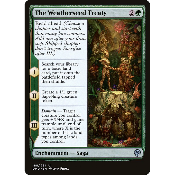 The Weatherseed Treaty | Inglés | NM | DMU 1