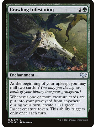 Crawling Infestation | Inglés | NM | VOW