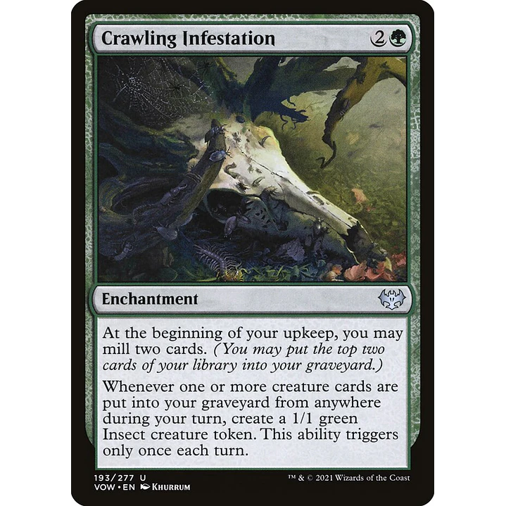 Crawling Infestation | Inglés | NM | VOW 1