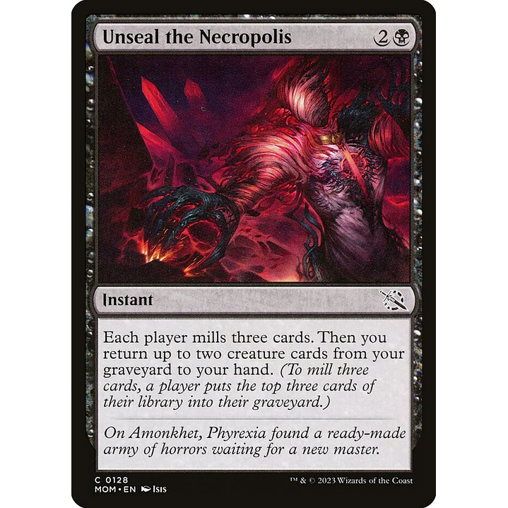 Unseal the Necropolis | Inglés | NM | MOM 1