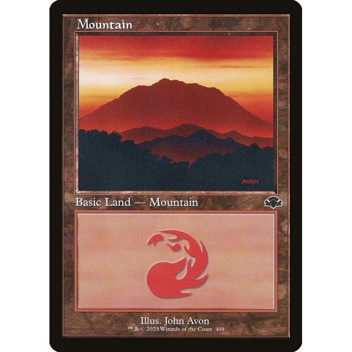 Mountain (Retro Frame) | Inglés | NM | DMR 1