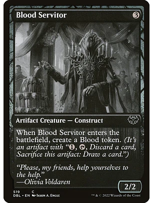 Blood Servitor | Inglés | NM | DBL