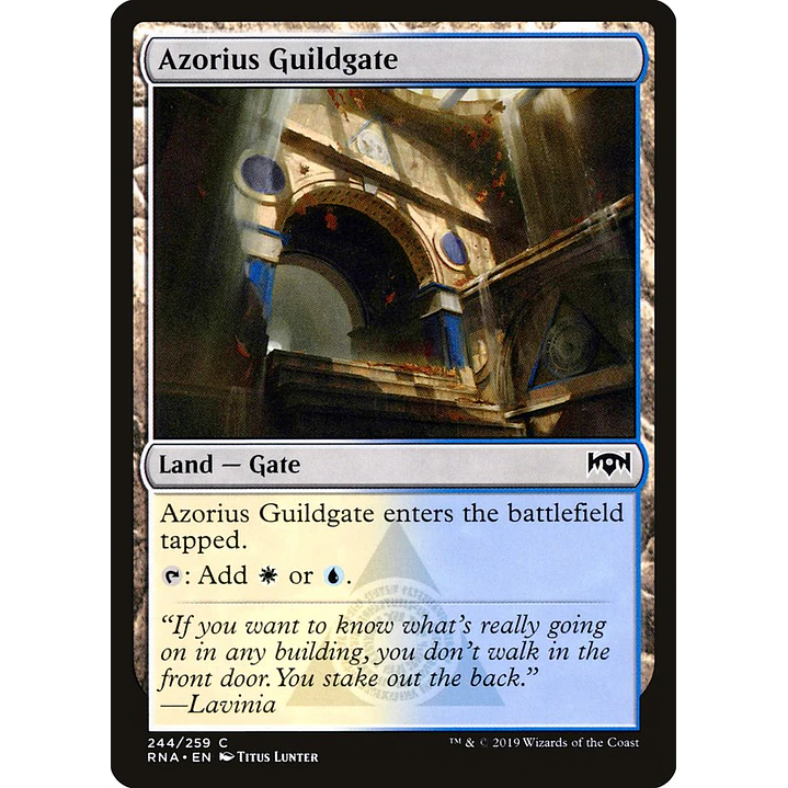 Azorius Guildgate | Inglés | NM | RNA 1