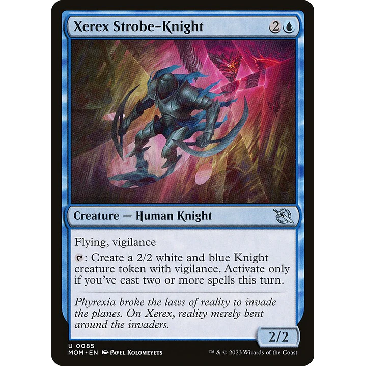 Xerex Strobe-Knight | Inglés | NM | MOM 1