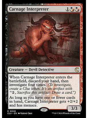 Carnage Interpreter | Inglés | NM | CLU