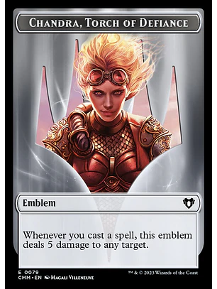 Chandra, Torch of Defiance Emblem | Inglés | NM | TCMM
