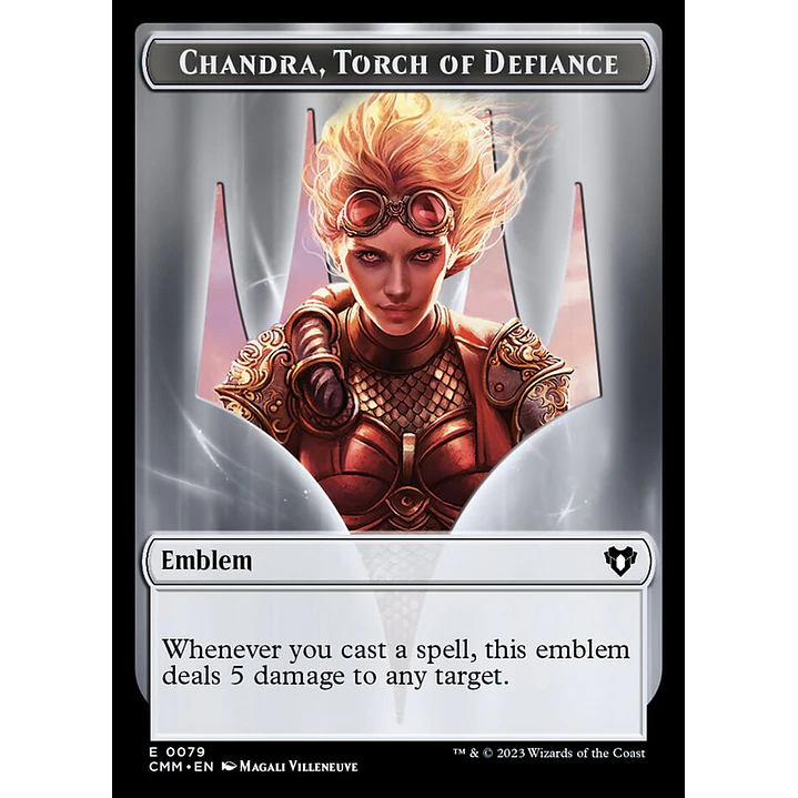 Chandra, Torch of Defiance Emblem | Inglés | NM | TCMM 1