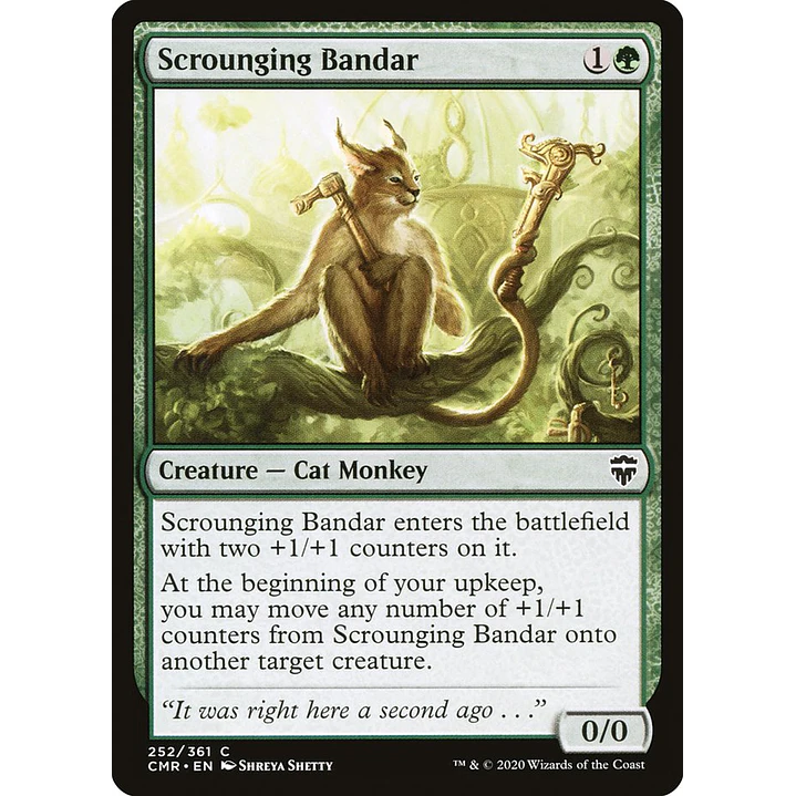 Scrounging Bandar | Inglés | NM | CMR 1