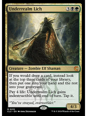 Underrealm Lich | Inglés | NM | CLU