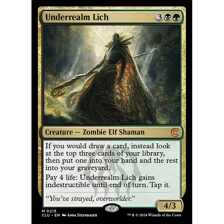 Underrealm Lich | Inglés | NM | CLU 1