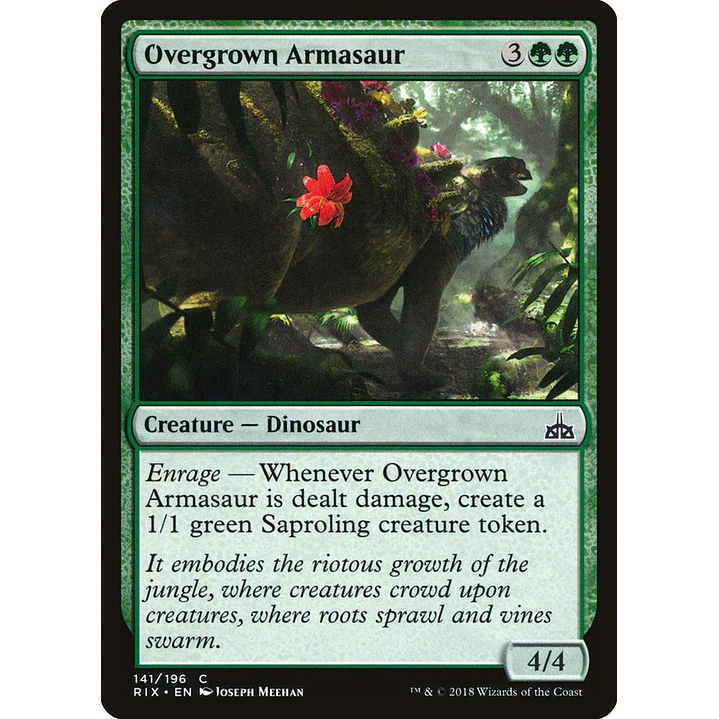 Overgrown Armasaur | Inglés | NM | RIX 1