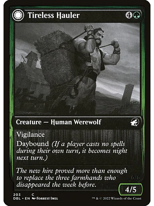 Tireless Hauler // Dire-Strain Brawler | Inglés | NM | DBL