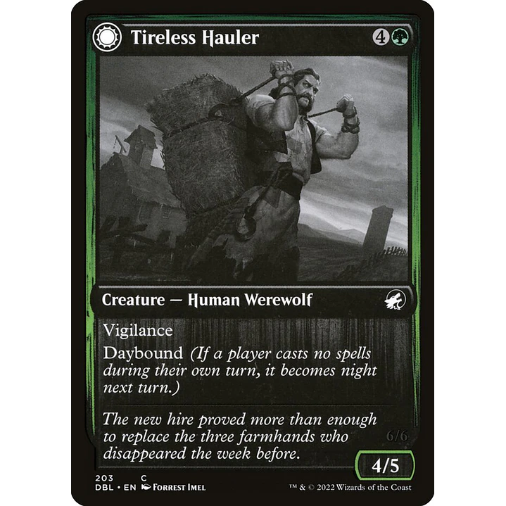 Tireless Hauler // Dire-Strain Brawler | Inglés | NM | DBL 1