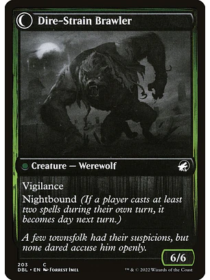 Tireless Hauler // Dire-Strain Brawler | Inglés | NM | DBL
