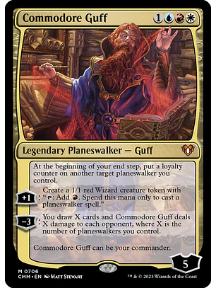 Commodore Guff (foil) | Inglés | NM | CMM
