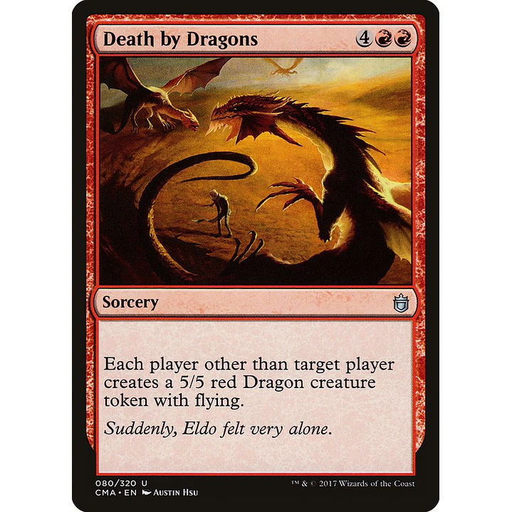 Death by Dragons | Inglés | NM | CMA 1