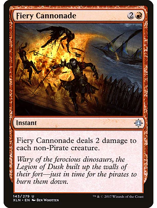 Fiery Cannonade | Español | NM | XLN