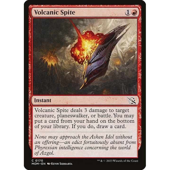 Volcanic Spite | Español | NM | MOM 1